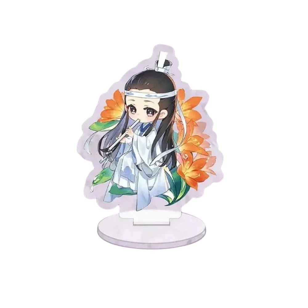 Heiße Anime Mo Dao zu Shi niedliche Figur Acryl Stand Großmeister der dämonischen Wei Wuxian Dekoration Modell Spielzeug Geschenke 10cm – Detail 2