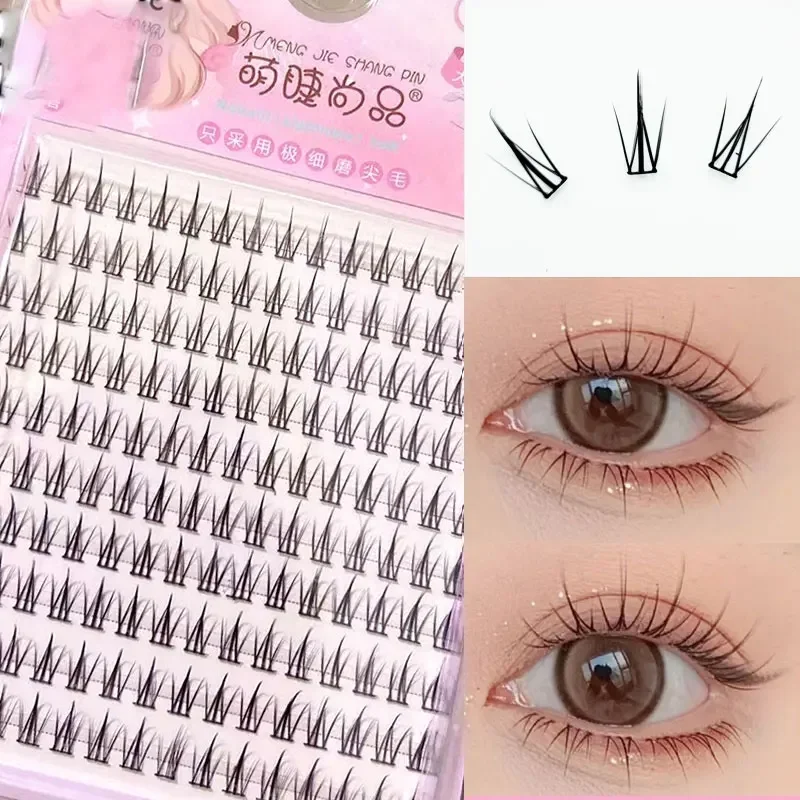 DIY Natural Fake Eyelash Clusters