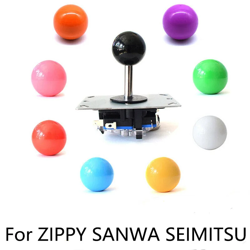 2 st sanwa joystick oval ball top arcade sanwa joy... – Grandado