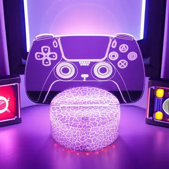NEON GAMER 3D LED Night Light 3