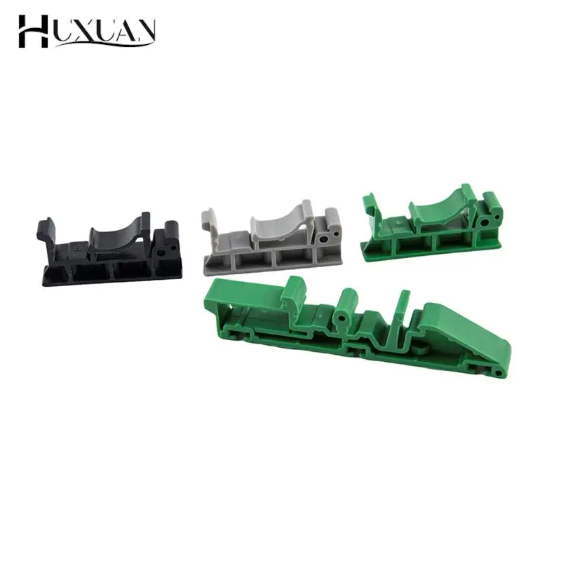 PCB Mounting Brackets DRG-01 DRG-02 Rail Adapter Circuit Board Mounting Bracket Replacements Parts 35mm 2Pcs/Lot For DIN C45 din rail bracket