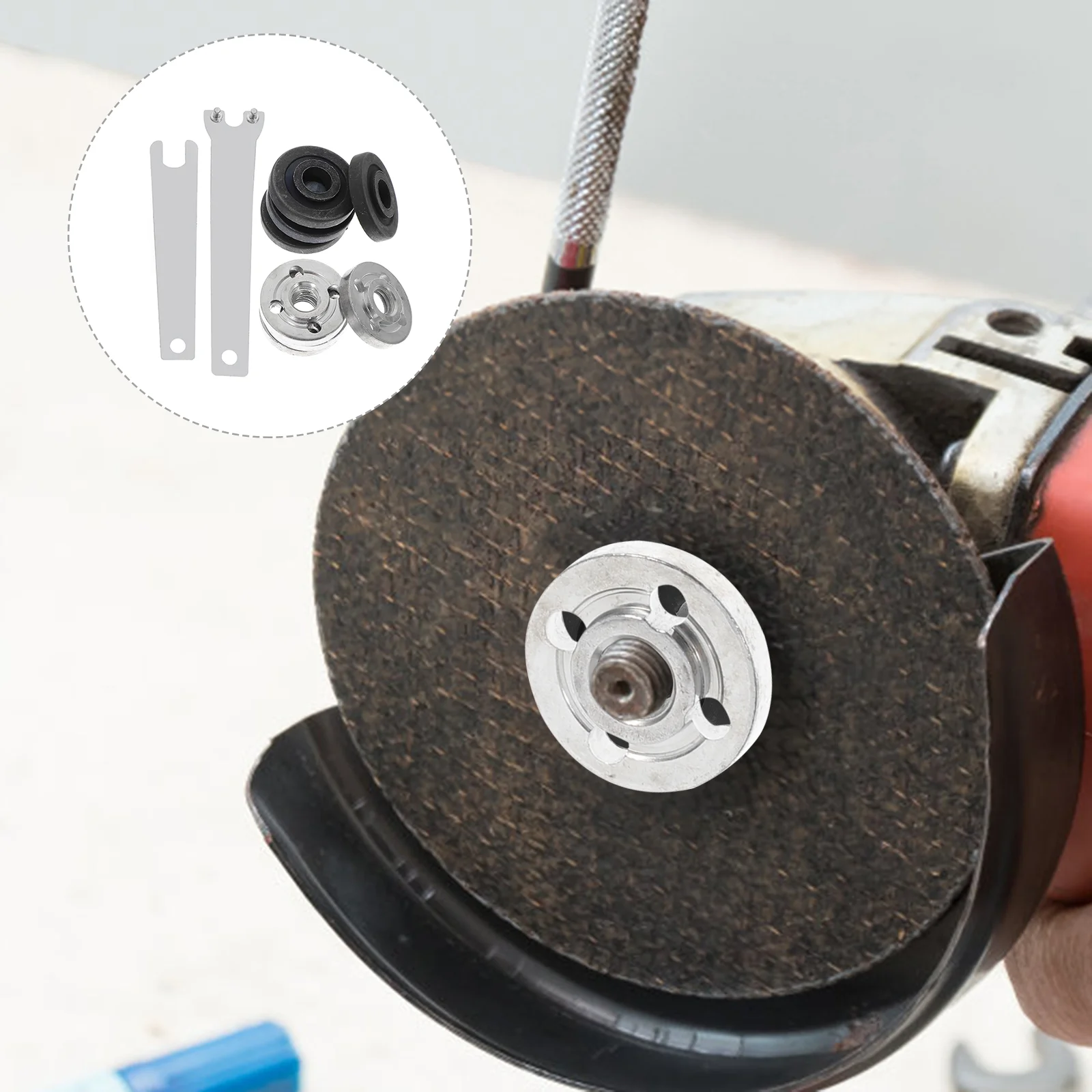

1 Set Carbon Steel Grinder Wrench Angle Grinder Wrench Set Lock Nut Spanner Tool