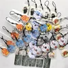 Multiple Patterns IC 13.56MHz UID Writable Rewritable Waterproof Keyfobs Key Tag Changeable S50 1K RFID Pendant Ring Card 10Pcs 1