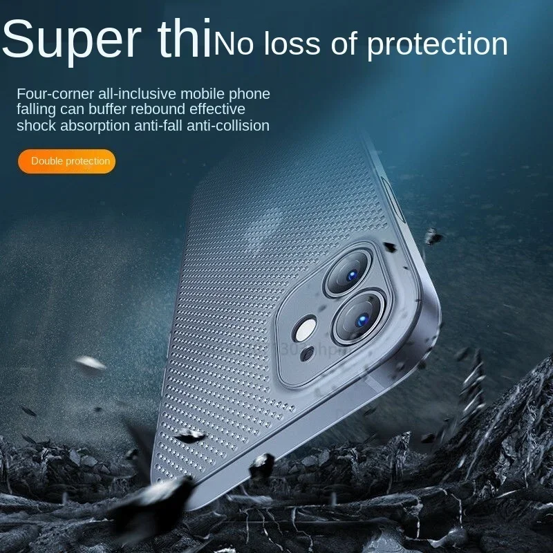 Ultrathin Heat Dissipation Breathable Cooling Cover with Hollow Design
