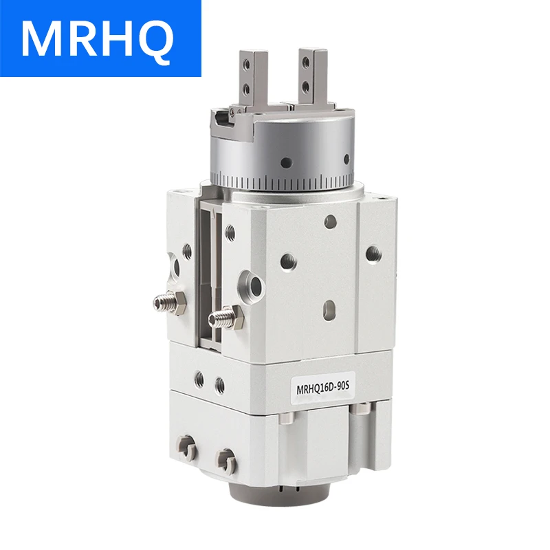 Atuadores Air Pinças Estilo Angular Mrhq10d-90s-n Mrhq16d-90s-n Mrhq20 Mrhq16 Mrhq25rotary