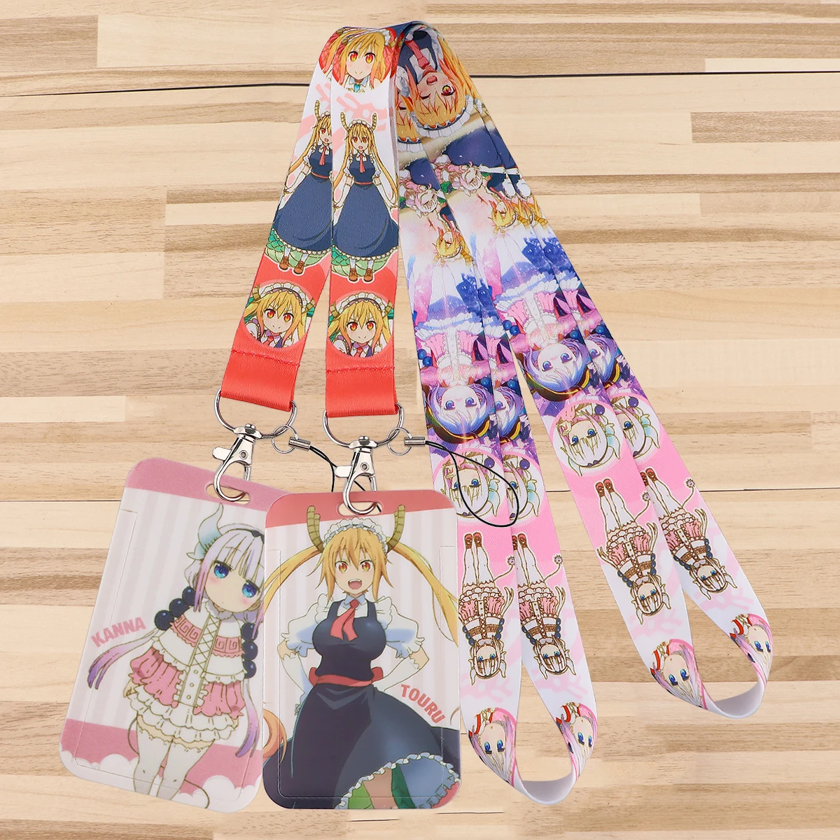 anime-maid-lanyard-cosplay-gifts-neck-strap-for-key-id-card-cellphone