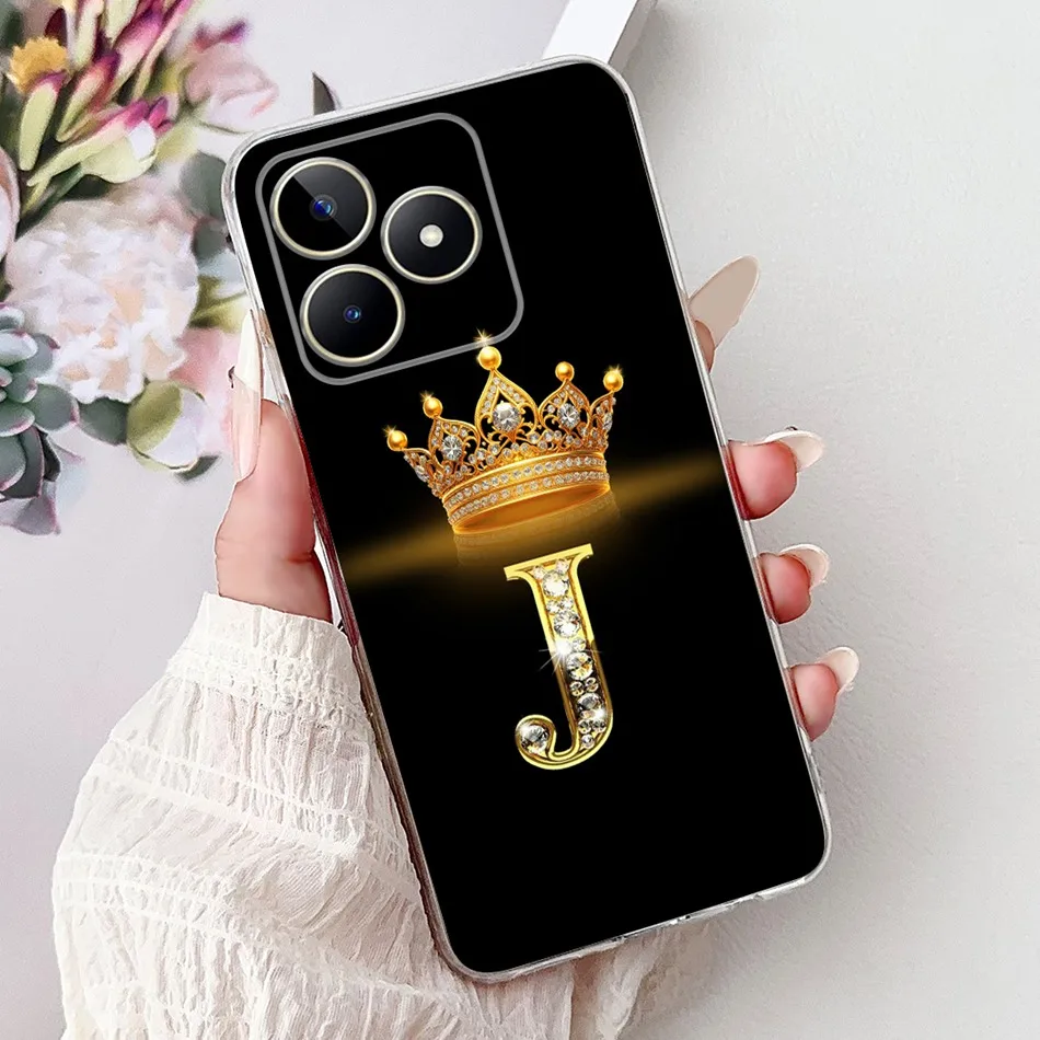 Fashionable Soft Silicone TPU Phone Case - Stylish Letter Design