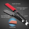 MCH Titanium Flat Iron 480F High Temperature 2 IN 1 Hair Straightener Curler Professional Wide Plates Keratin Treament Irons 4