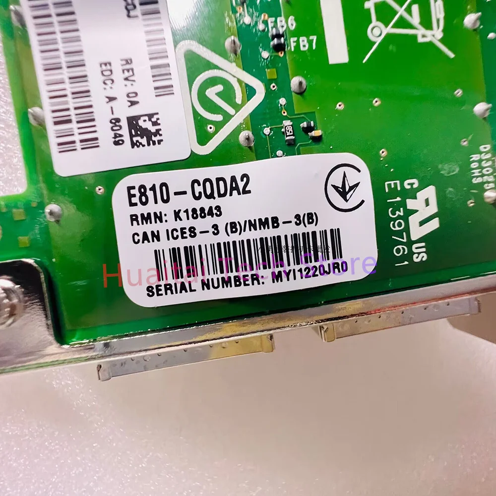 For HPE 100Gb QSFP28 Dual-port Ten Gigabit Network Adapter P21112-B21 P21114 E810-CQDA2 8 For HPE 100Gb QSFP28 Dual-port Ten Gigabit Network Adapter P21112-B21 P21114 E810-CQDA2 - Image 6
