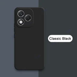Luxury Dual Layer Cellphone Case Cover with Lens Protection - Soft Silicone Armor Design - HONOR 400 Lite (Classic Black)