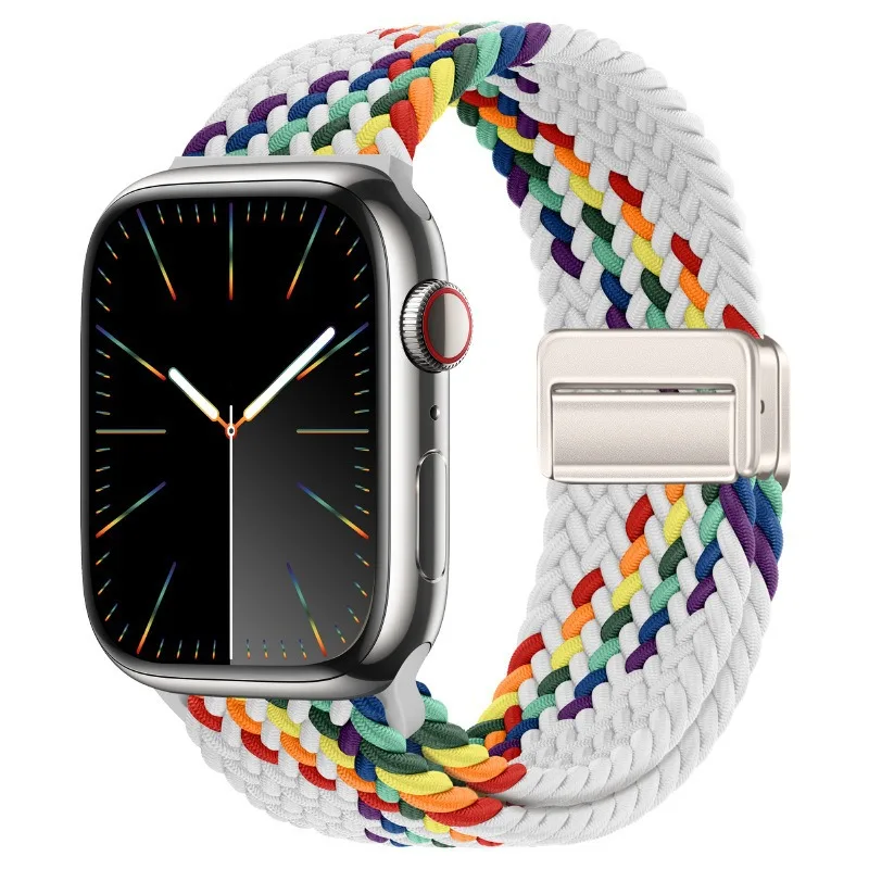 Elegant Braided Magnetic Nylon Bracelet