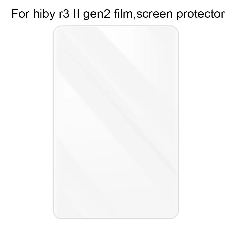 Прозрачная гидрогенатная пленка на весь экран для HiBy R3 II, музыкальный проигрыватель, 3,2 дюймов, защита от царапин, 2024 (art.: 3920c63ff4efb) - 3920c63ff4efb