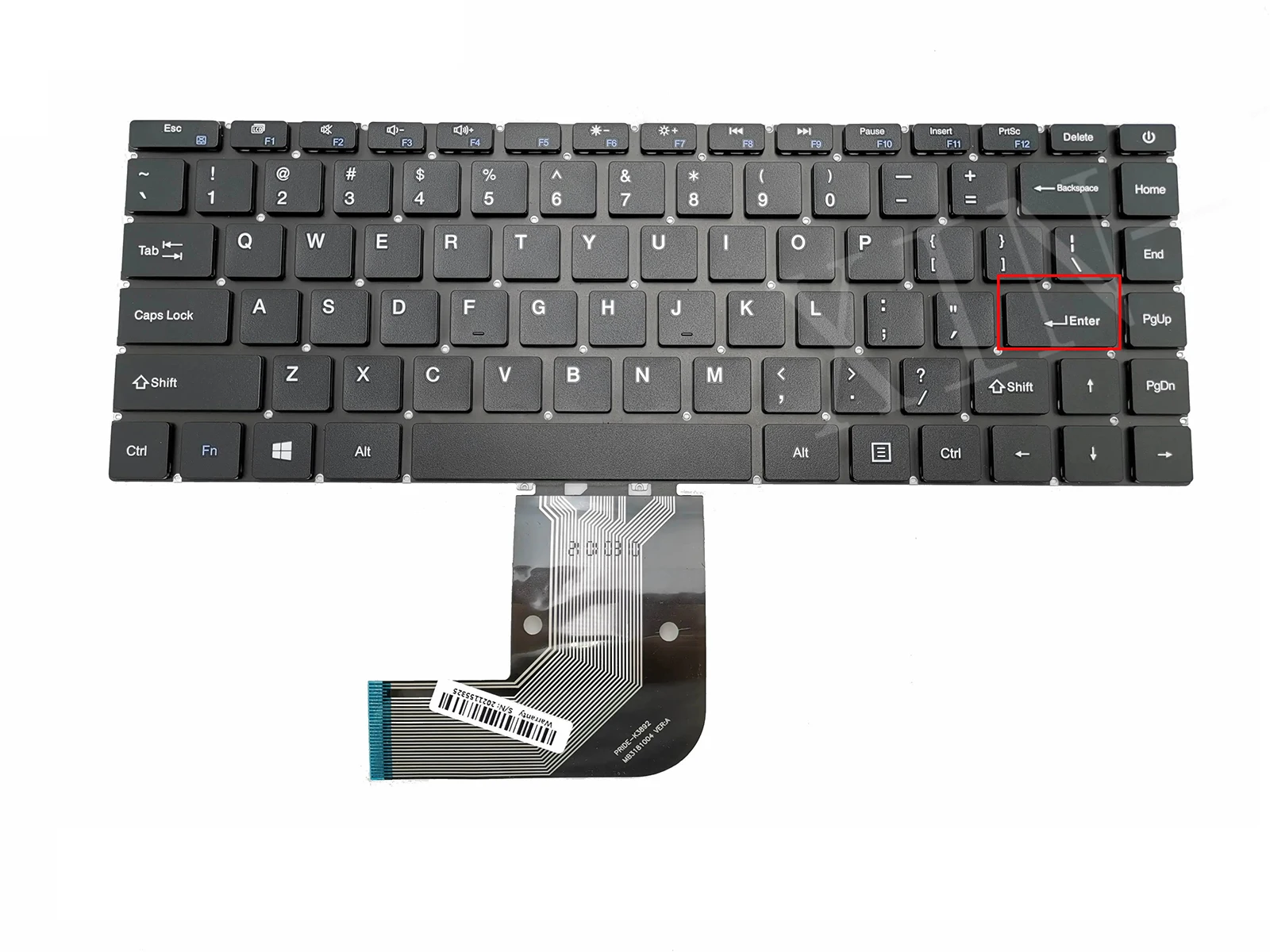 Tastiera Per Laptop Usa Per Teclast F7 Plus F7S Xk-Hs105 Xs-Hs105 Non Retroilluminata