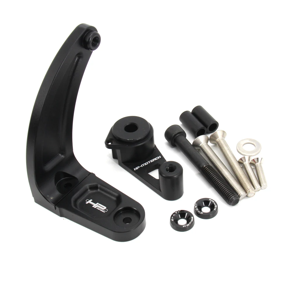 듀얼트론 울트라 2 및 리미티드용 전동 스쿠터 스티어링 스태빌라이저, 탄소 섬유 댐퍼 장착 브래킷 키트-Freehip.co.kr
