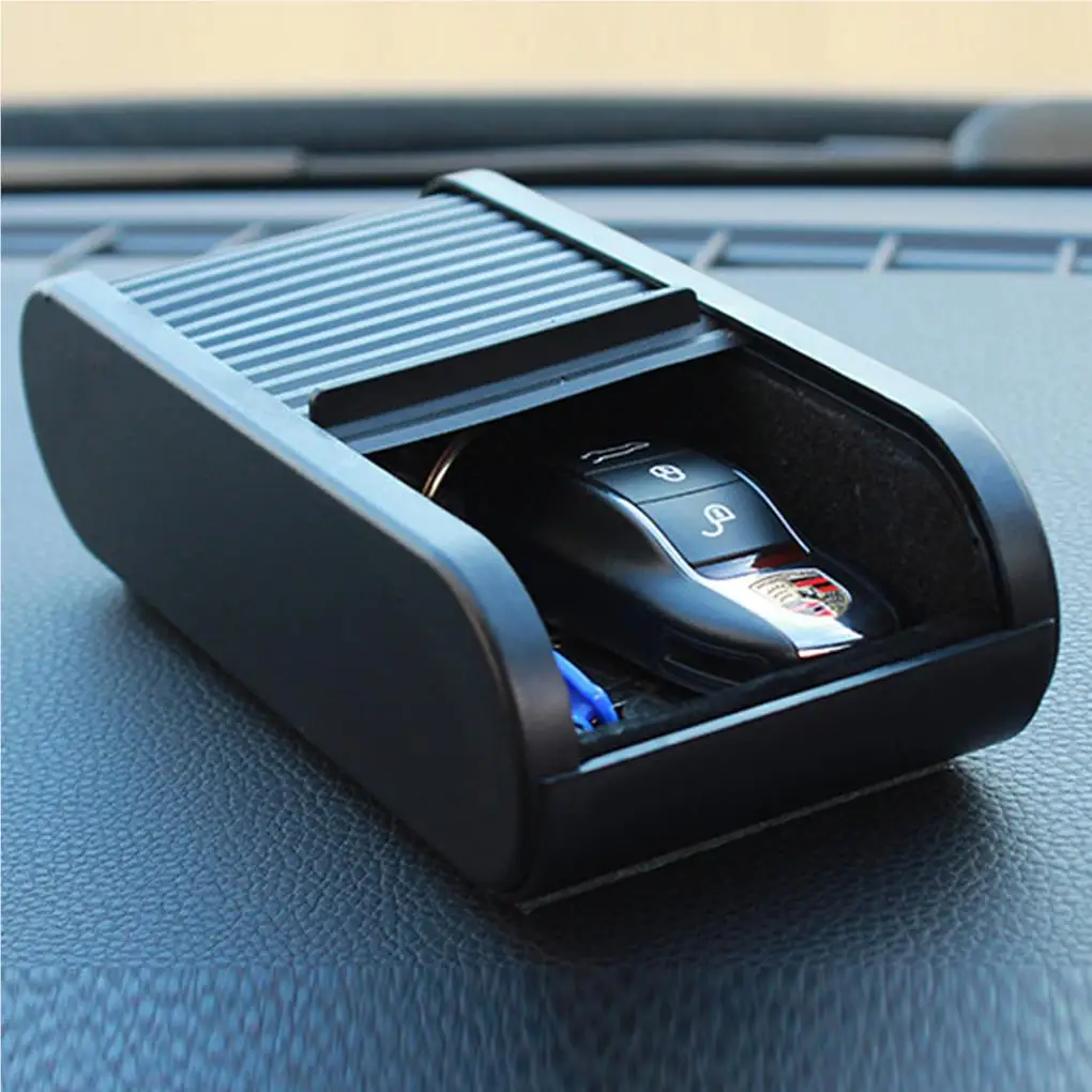 

Car Storage Holder Professional Safe Coin Change Box Holding Container