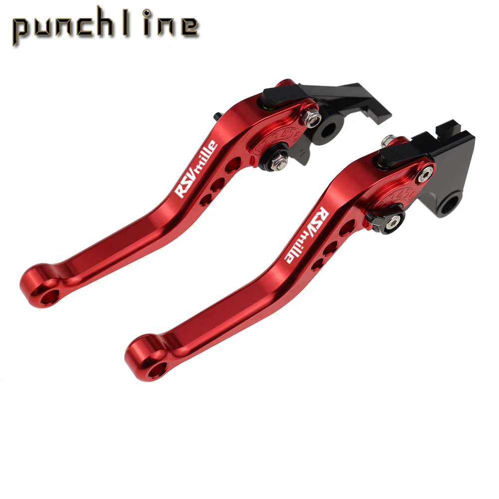 

Fit For RSV MILLE 1999-2003 RSVMILLER 2000 2001 Motorcycle CNC Accessories Short Brake Clutch Levers Adjustable Handle Set