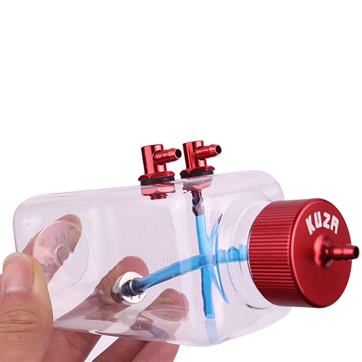 KUZA 100% original New V2 V3 KUZA Transparent Fuel Tank 260Ml 300Ml 410Ml 500Ml 700Ml 1000Ml -1500Ml for RC airplane Model 5