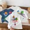 Disney Boy T Shirts Funny Graphic Boy Kids Gift Top Tee Mickey Mouse T Shirt For Boys Short Sleeve Casual Children's Clothing 2