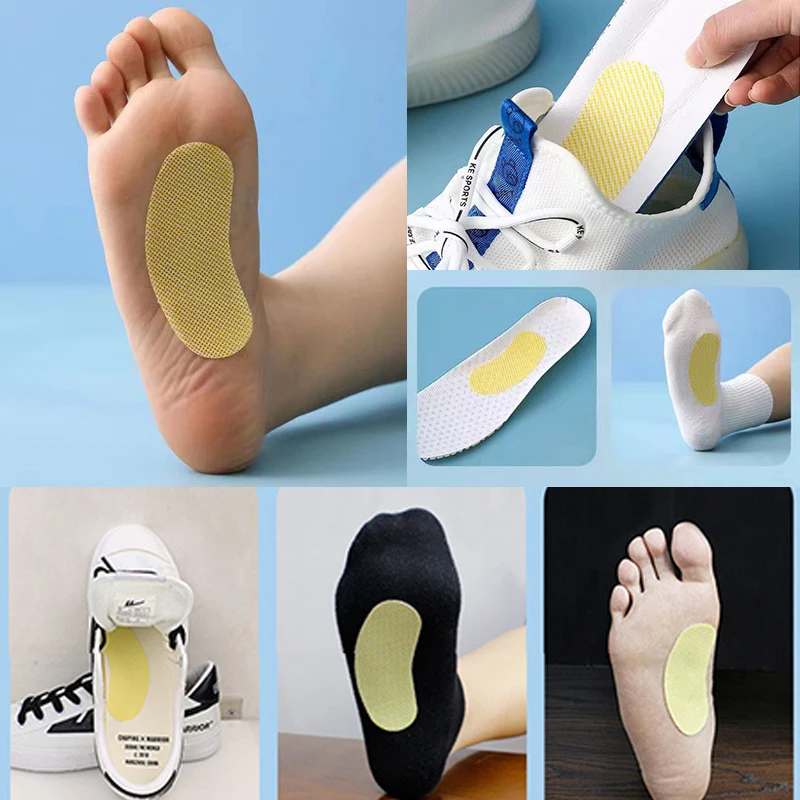 Plantillas adhesivas desodorantes para zapatos de piezas, desodorante para  pies, olor fresco, pegatina de esterilización, 10 unidades - AliExpress