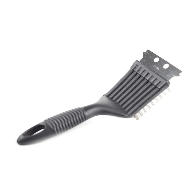 Barbecue Kefék Fogantyúval Bbq Tisztítás Főző Grill Kültéri 1 Százalék Nem Tapadó Kefe Acél Sörték Otthoni Kiegészítők Eszközök
