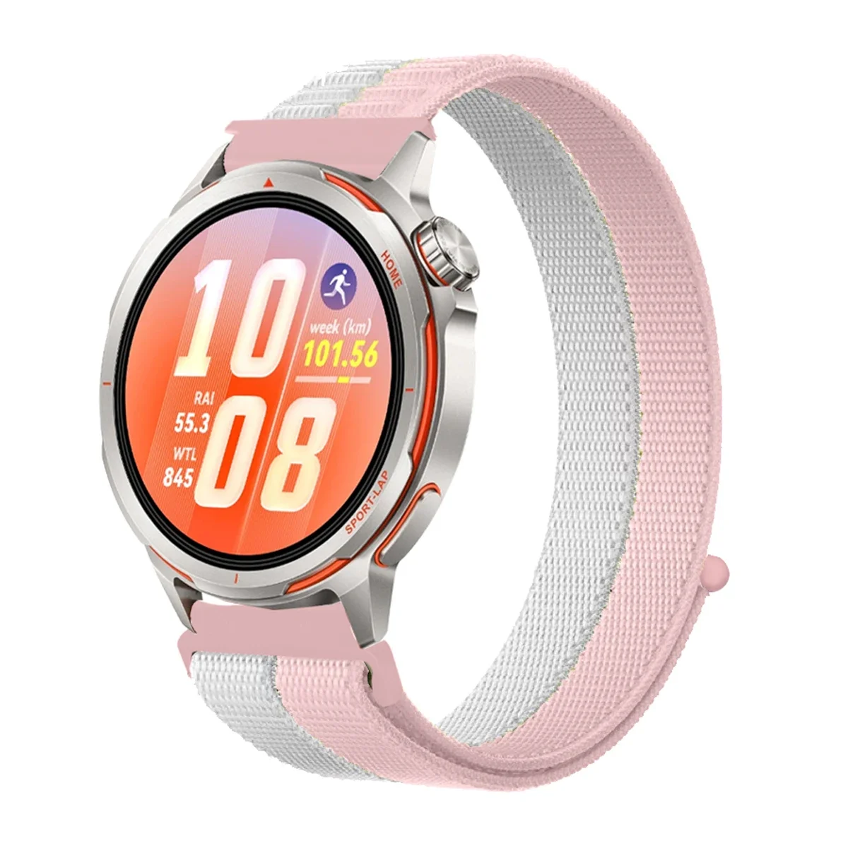 Versatile Nylon Loop Strap - 20mm/22mm, Sport Bracelet Wristband