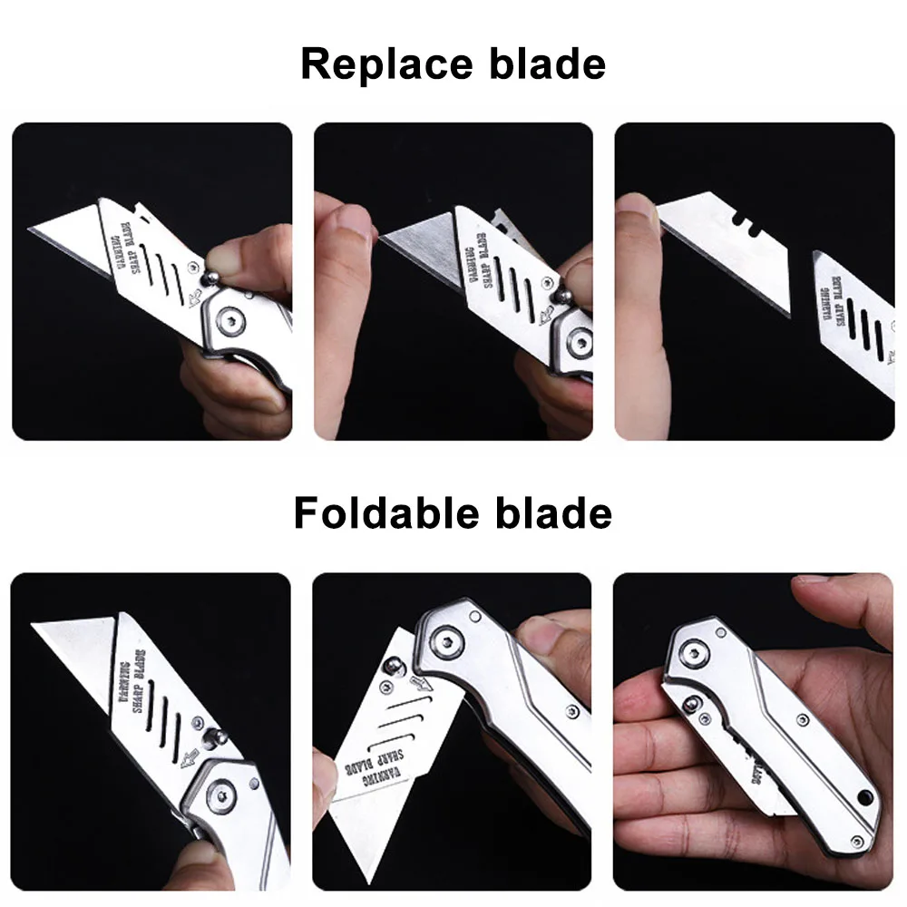 カッターナイフと冷たい夜 / Lyu:Lyu (CIVILIAN) EDC Pocket Utility Knife Stainless Steel Multifunction