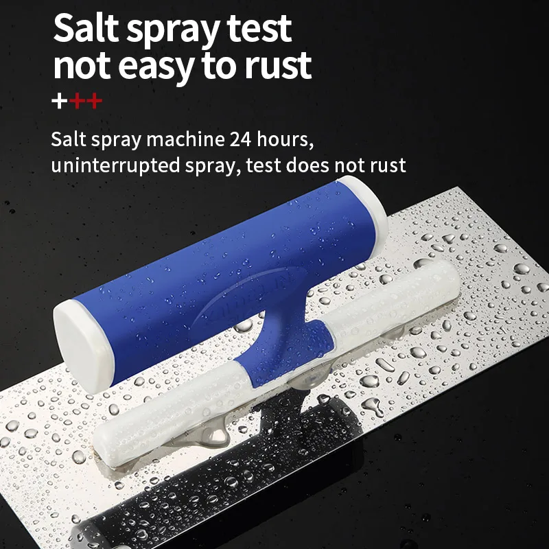 Professional Plastering Skimming Trowel Spreader Stainless Steel Tile Flooring Plaster Trowel Bricklayer Construction Tools