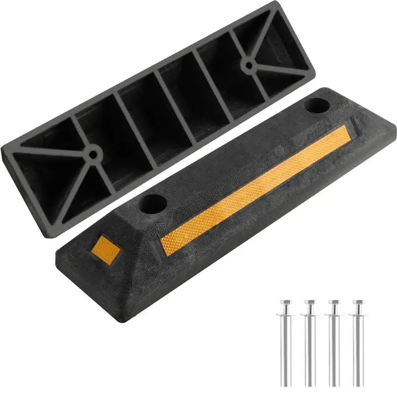 Parking Aids Parking Stoppers Garage Floor Stopper Vehicle Gadget for Protecting Car Garage Wall Driveway Stopper 2Pcs
