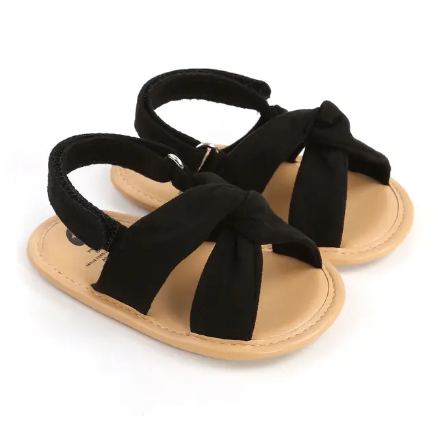 Summer Infant Baby Girls Sandals Cute Toddler Shoes Big Bow Princess Casual Single Shoes Baby Girls Shoes D5