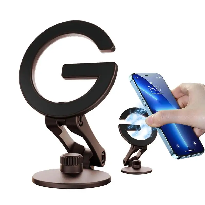 

Magnetic Car Phone Holder Magnet Mount Mobile Cell Phone Stand Multifunctional Anti-shake Auto Folding Phone Holder For Phone