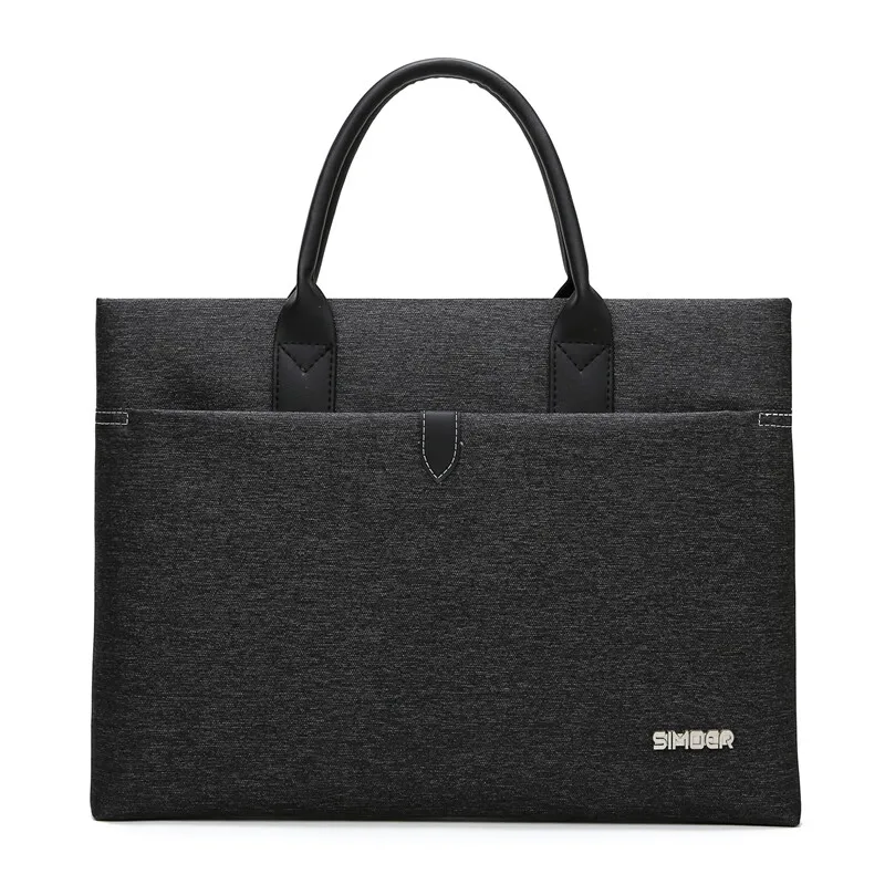 

SIMOER 536 Blue Briefcase Men's Computer Handbag