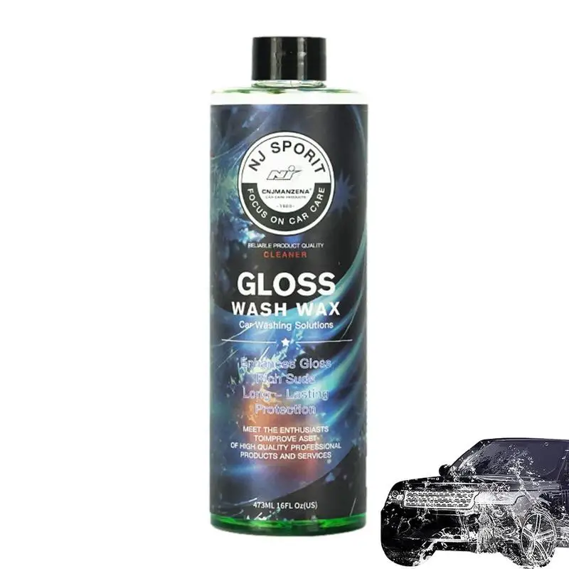 

Car Washing Wax Spray Versatile Usage Automobile Washing Spray Brilliant Shine Scratch Free Automotive Washing Solution