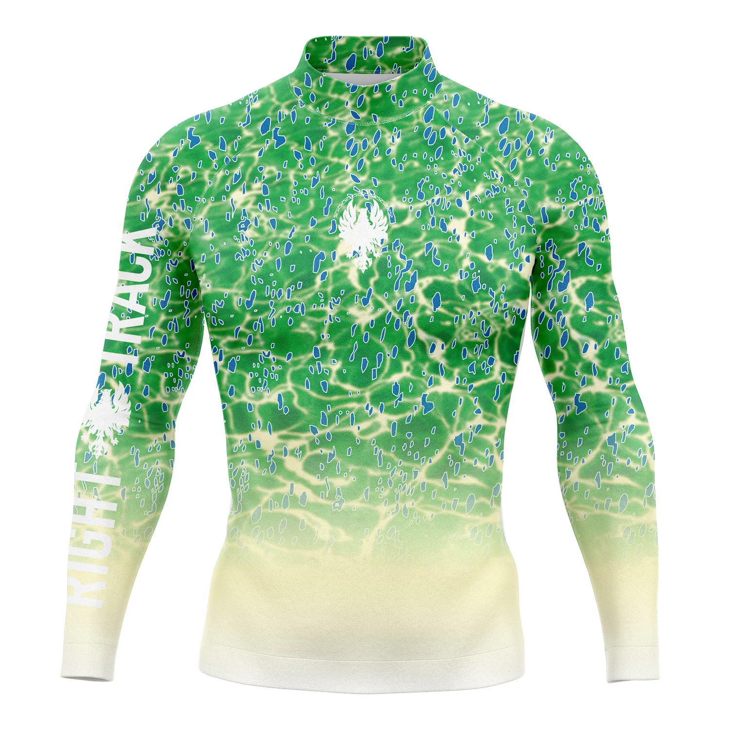 Men Rashguard Long Sleeve Surfing Shirt