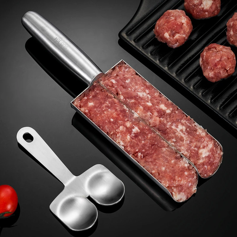 Meatball Scoop Maker 304 Stainless Steel For Fish Beef Rice Ball Dumplings DIY Kitchen Tools