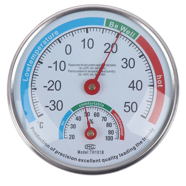 Analog Humidity Humidity Gauge  Analog Thermometer Hygrometer - Mini  Thermometer - Aliexpress