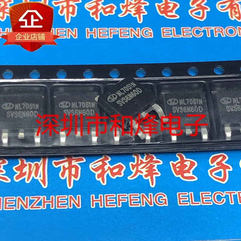 

Оригинал 5 шт./SVS6N60D TO-252 600V 6A