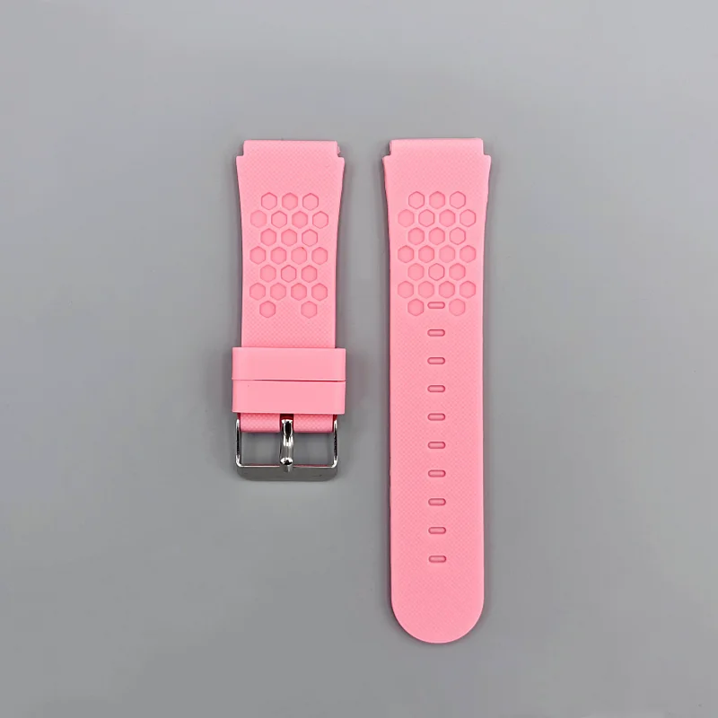 Children's Waterproof Silicone Sport Watch Band - Adjustable 20mm Strap