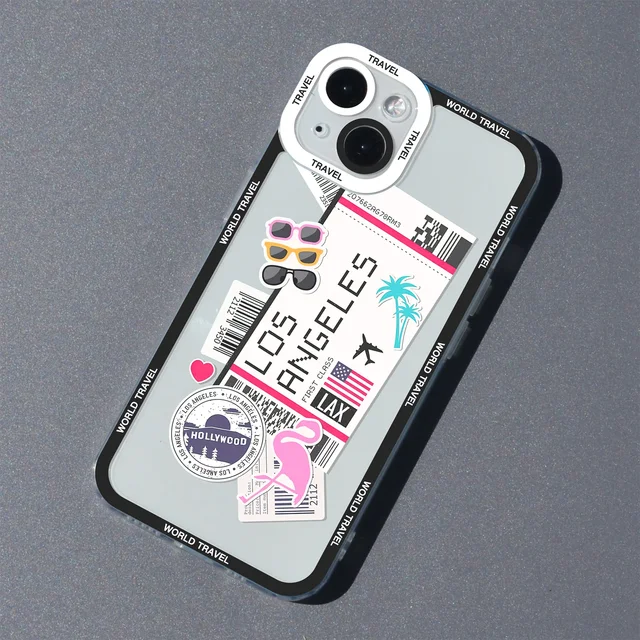 세계 도시를 손 안에 담은 혁신적인 휴대폰 케이스