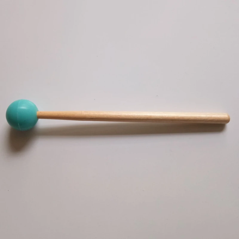 Soft Rubber Head Sticks Wood Handle Bell Mallets for Glockenspiel Xylophone Bell Music Instruments Parts 2Pcs drum accessories