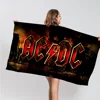 A-ACDC Microfiber Blanket Quick Drying Beach Towels Oversized Printing Super Absorbent Pool Towel Blanket 4