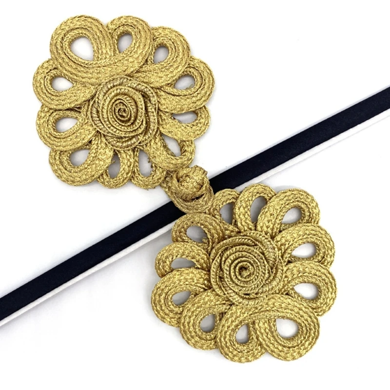 

Chinese Knot Buttons Cheongsam Cape Clasp Cardigan Fasteners for Clothing Decor