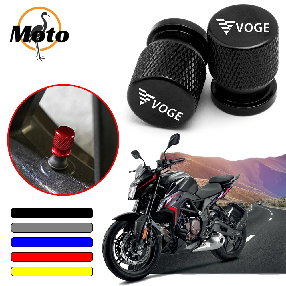 

For Loncin Voge SR4MAX 300AC 300R 500DS 500R 650DS ER10 Motorcycle Accessories CNC Tire Valve Air Port Stem Cover Cap Plug