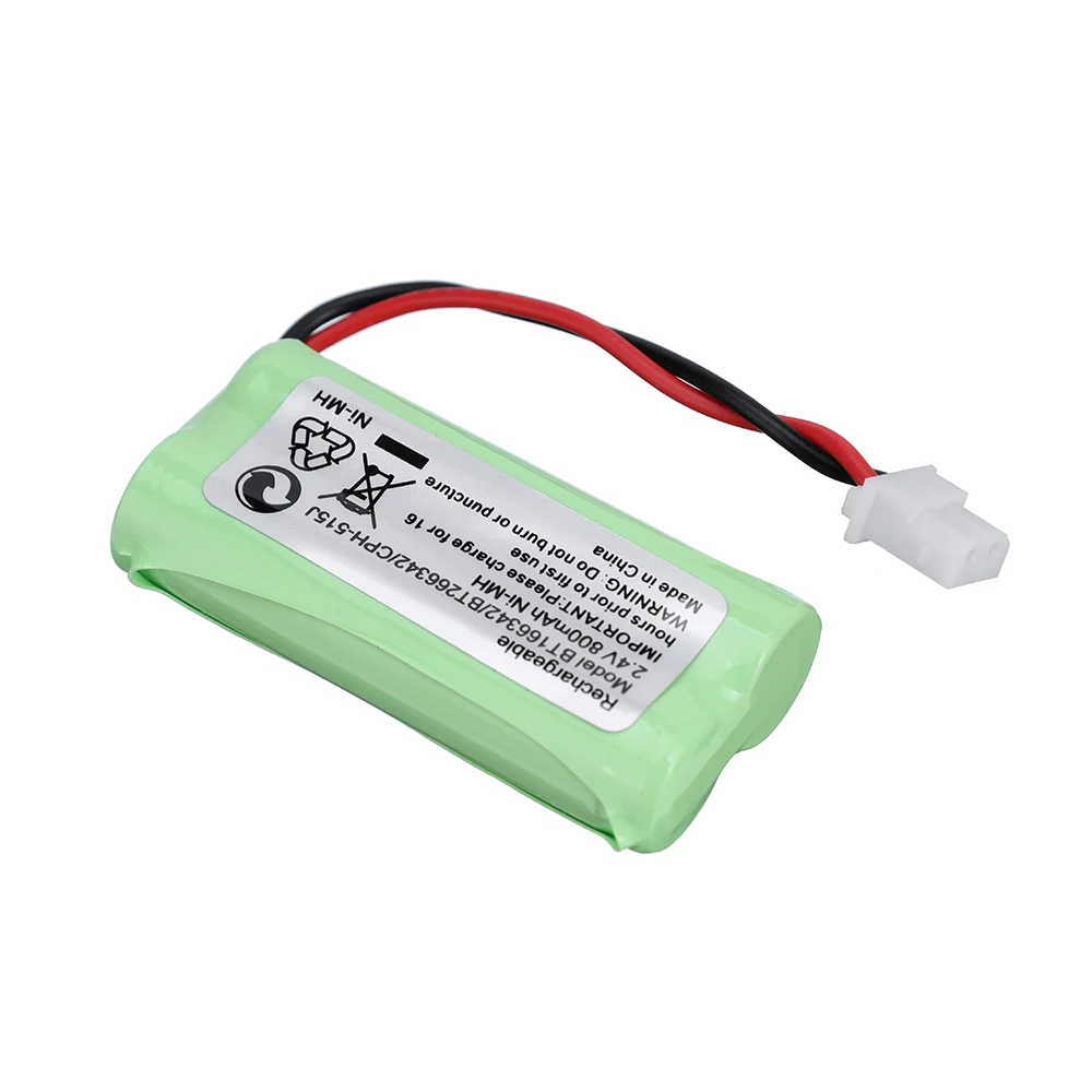 2,4 V 800 mAh BT- 166342 Batteria ricaricabile AAA Ni-MH per batterie per telefoni cordless BT 166342 166342 BT- 266342 BT 183342 BT 283342 - immagine 3