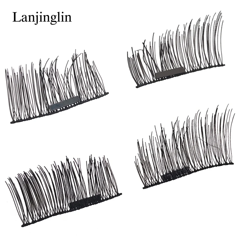 1 Pair Fake Eyelashes fake eyelashes Magnetic Eyelashes Natural Long Reusable No Glue Fake Eye lashes Makeup Tools Faux Cils maquillaje