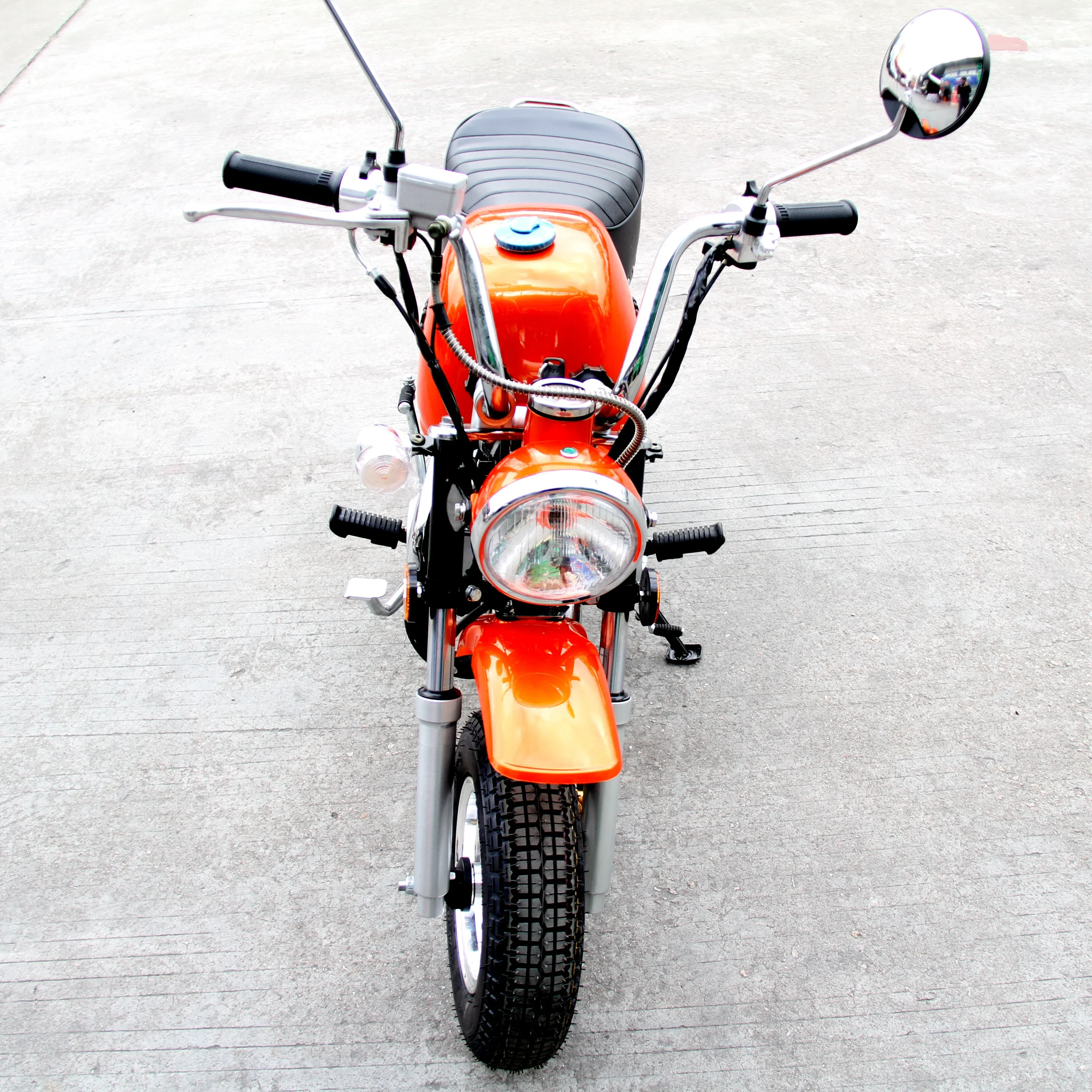 110/125CC 4stoke Air Cooled New Discount High Quality Semi Automatic Motorcycle Gorilla Bike Orange In Stock 5