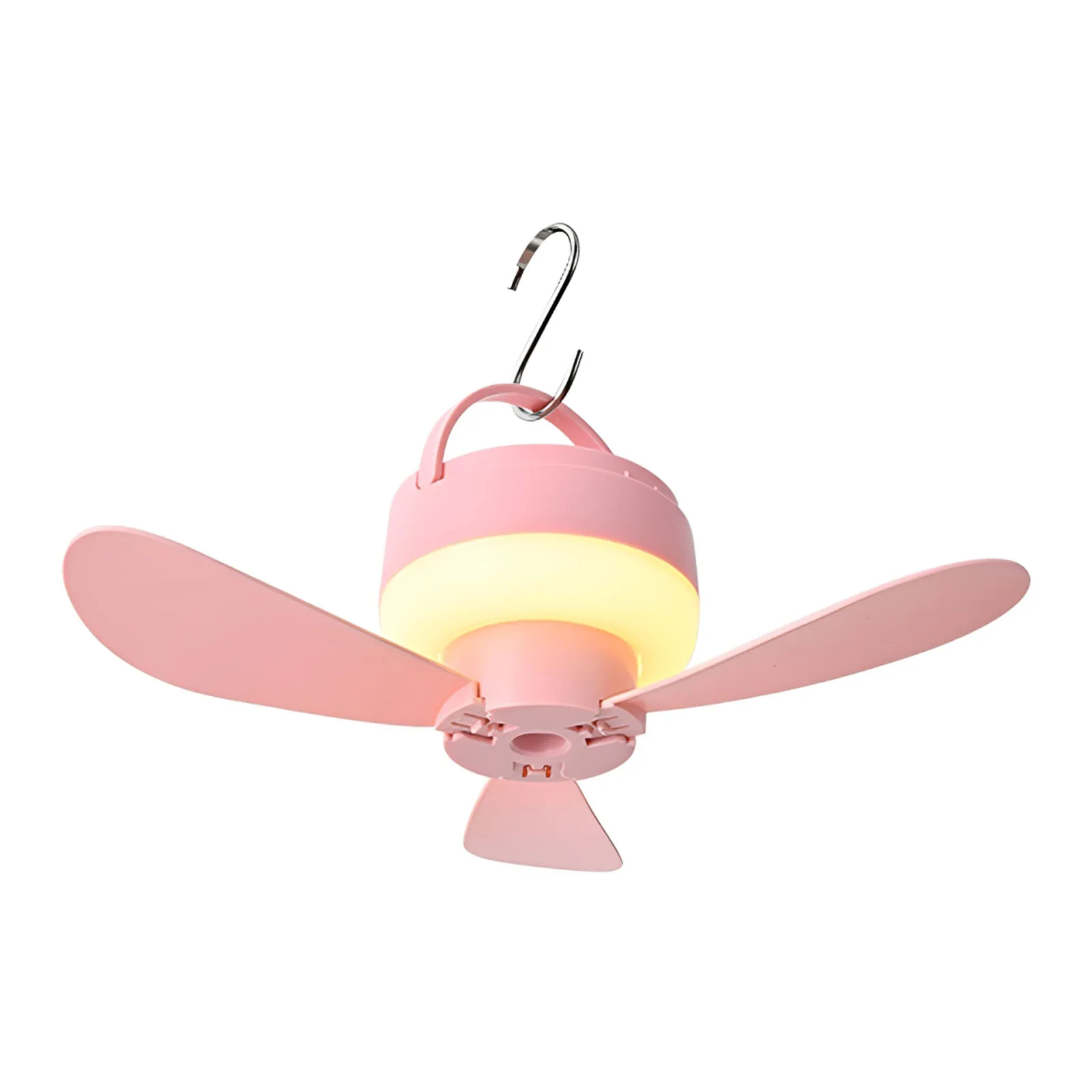 5.51인치 USB 디밍 가능 캐노피 팬, 1800mAh 배터리, 텐트, 캐노피, 해변, RV, 자동차, 캠핑카 및 야외용 걸이식 팝업 텐트 팬