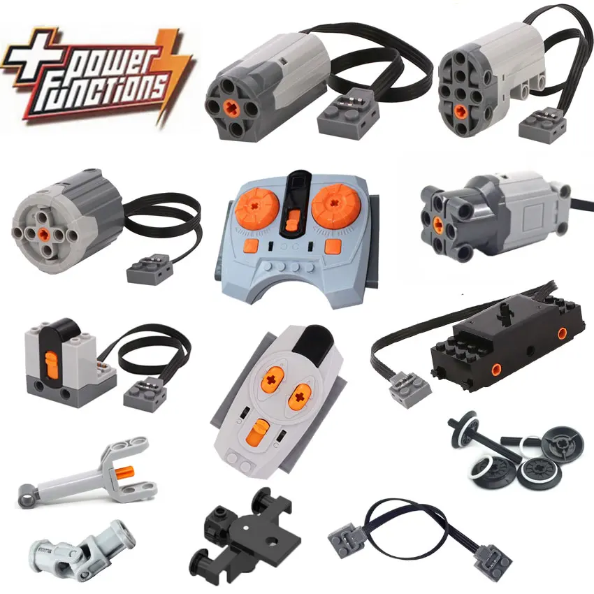Power Function Building Block Technical Motor Parts Multi-Tool