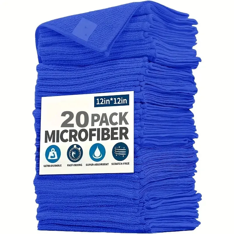 Super Absorbent Lint-Free Microfiber Cleaning Towels