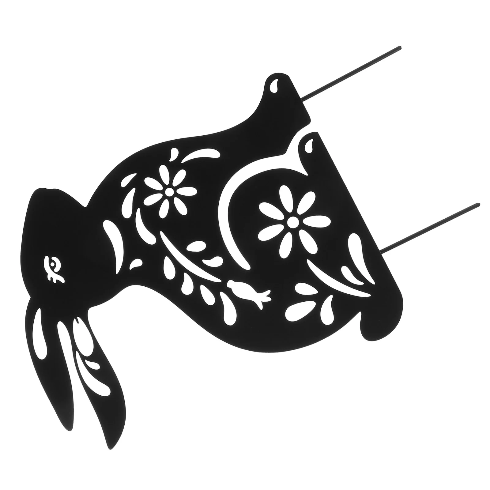 

Metal Bunny Garden Decor Rabbit Yard Art Animals Garden Stakes Outdoor Bunny Garden Art
