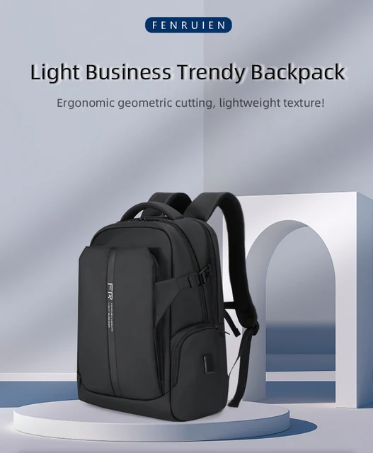 FENRUIEN リュック ビジネスリュック 容量拡張 ハードシェルバックパック USB充電ポート TSA税関ロック リュック 防水 盗難防 FENRUIEN バックパック FENRUIEN] ビジネスリュック リュック メンズ